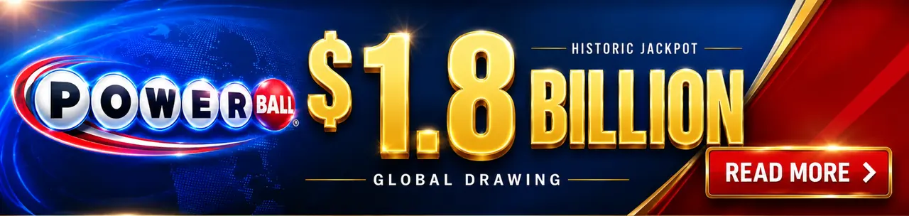 US$ 1.8 billion lottery