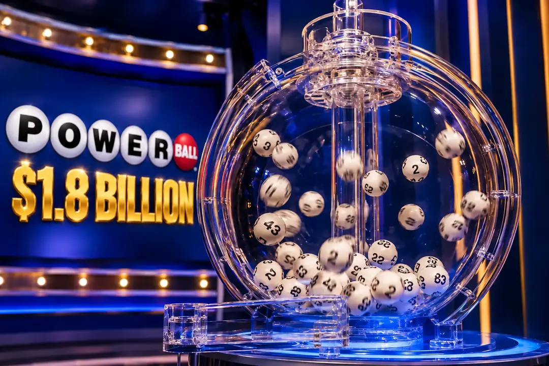 Lottery drawing machine artwork